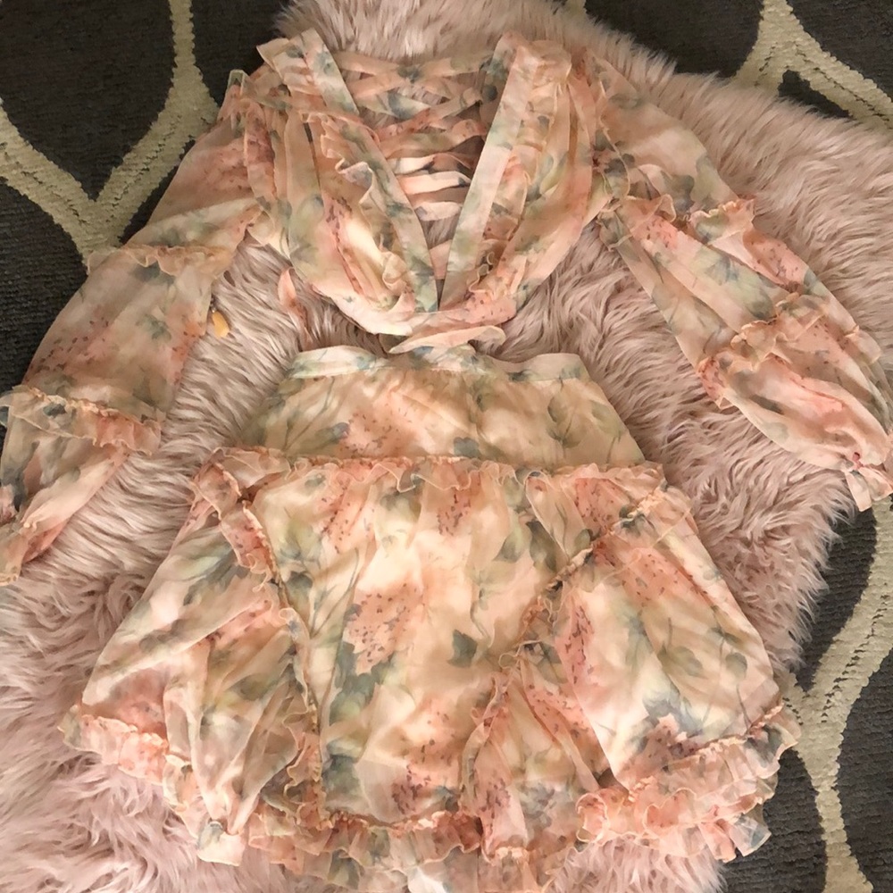 Beautiful mini floral dress